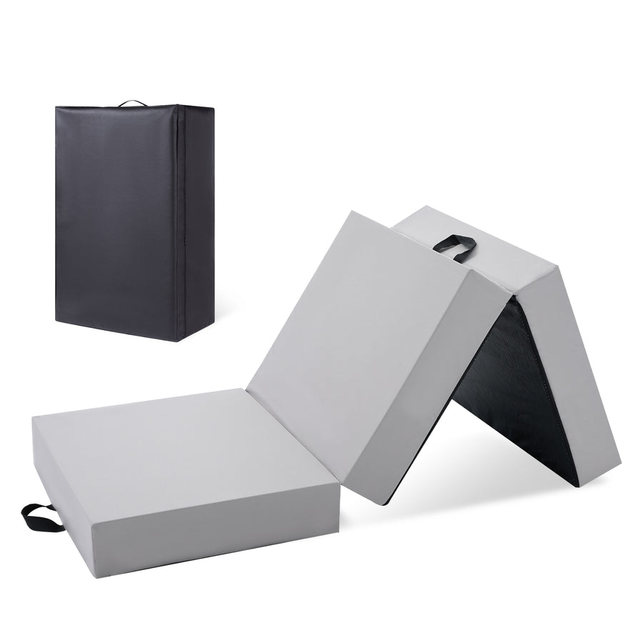 EGOHOME Klappmatratze H3, 15cm Höhe mit Bambus-Memory-Schaum, inkl. Tasche