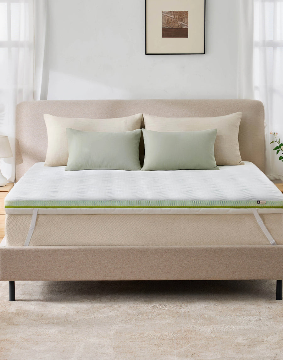 EGOHOME Gel Topper H3/H4 mit Komfort-Gel-Schaum, 7cm Höhe