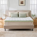 EGOHOME Gel Topper H3/H4, Matratzen Topper mit Komfort-Gel-Schaum und Atmungsaktiv & Waschbar Bezug, ÖEKO-Tex Zertifiziert, Matratzentopper 7cm Höhe für Boxspringbett Schlafsofa Bett