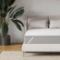 EGO HOME Matratzen Topper 5cm Höhe Matratzentopper aus Memory-Schaum Öko-TEX Zertifiziert, Abnehmbaren und Waschbaren Matratzenauflage für Boxspringbett Matratzen Schlafsofa