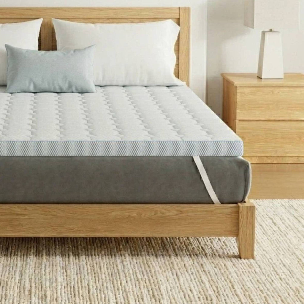 EGOHOME Matratzen Topper 7cm Höhe | 7 Zonen ergonomisch Matratzentopper | Öko-TEX Zertifiziert | Matratzenauflage für Boxspringbett Schlafsofa