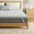 EGOHOME Matratzen Topper 7cm Höhe | 7 Zonen ergonomisch Matratzentopper | Öko-TEX Zertifiziert | Matratzenauflage für Boxspringbett Schlafsofa