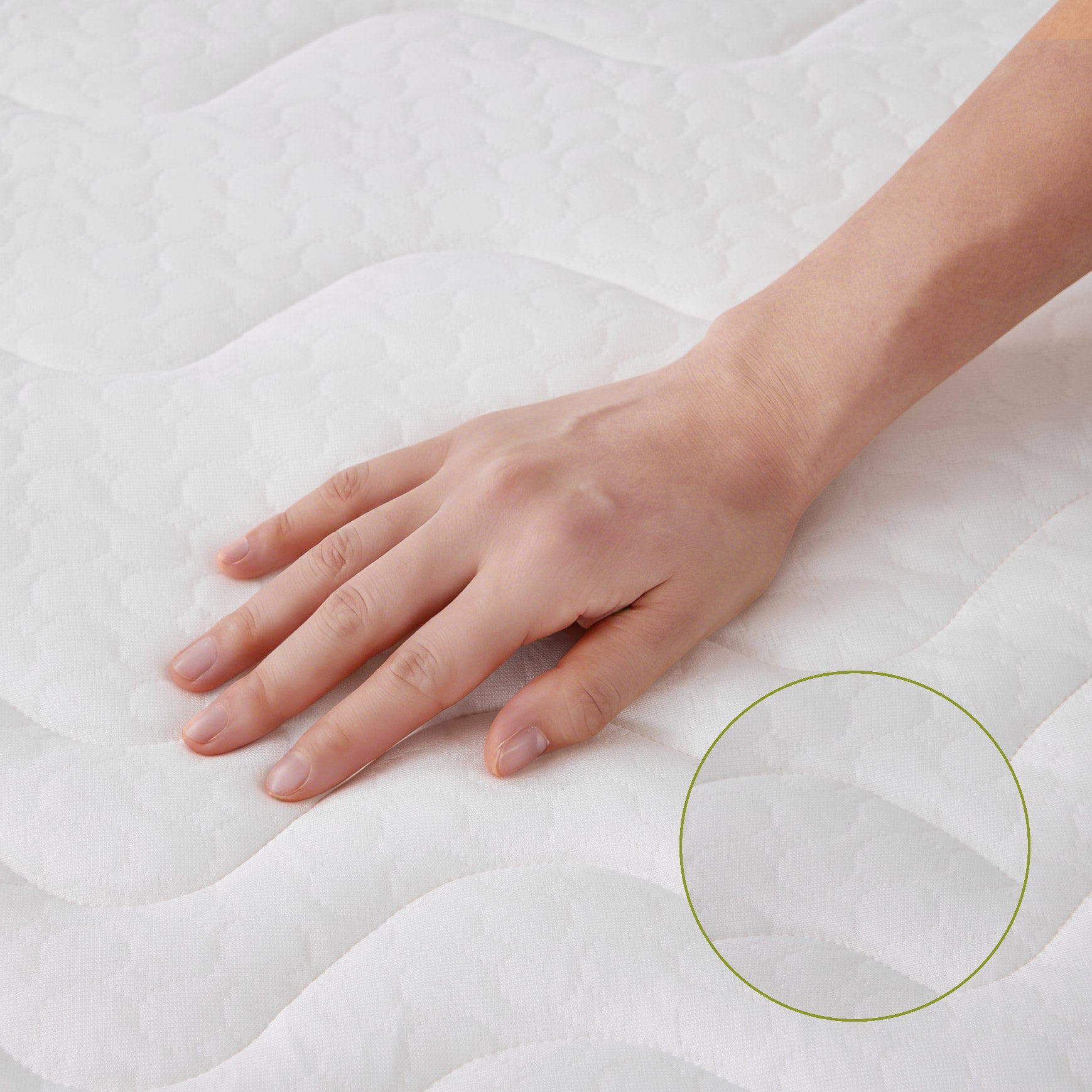 EGOHOME Gel Topper H3/H4, Matratzen Topper mit Komfort-Gel-Schaum und Atmungsaktiv & Waschbar Bezug, ÖEKO-Tex Zertifiziert, Matratzentopper 7cm Höhe für Boxspringbett Schlafsofa Bett