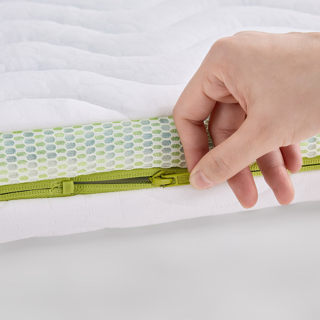 EGOHOME Gel Topper H3/H4, Matratzen Topper mit Komfort-Gel-Schaum und Atmungsaktiv & Waschbar Bezug, ÖEKO-Tex Zertifiziert, Matratzentopper 7cm Höhe für Boxspringbett Schlafsofa Bett