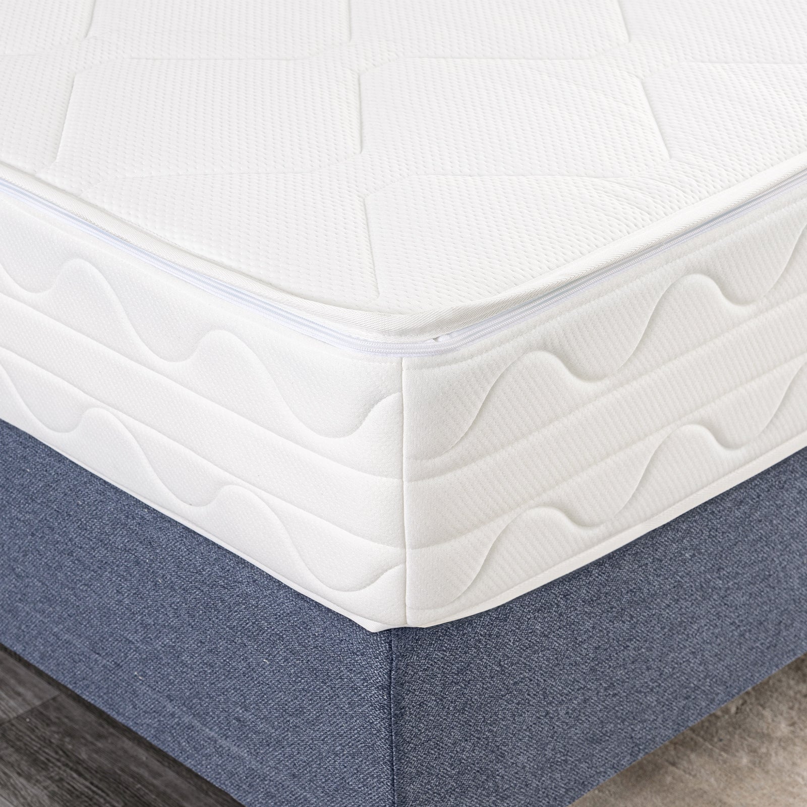 EGO HOME Matratze Härtegrad H3 23cm - Ergonomische 7-Zonen Hochwertige Kaltschaummatratze mit waschbarem Bezug, Atmungsaktiv Schaumstoffmatratze Rollmatratze, Öko-Tex Zertifiziert