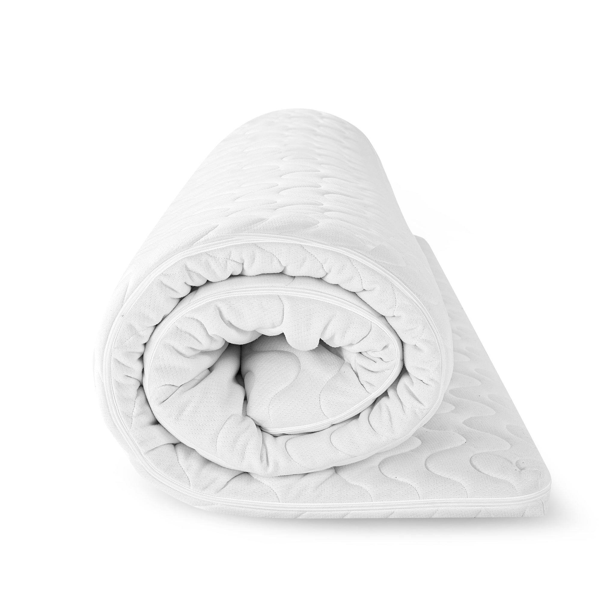 EGO HOME Matratzen Topper 7cm Höhe Matratzentopper Härtegrade H2 mit 7-Zonen Spiral-Dorn Kaltschaumkern, Öko-TEX Zertifiziert, Matratzenauflage 90x200cm für Boxspringbett Schlafsofa