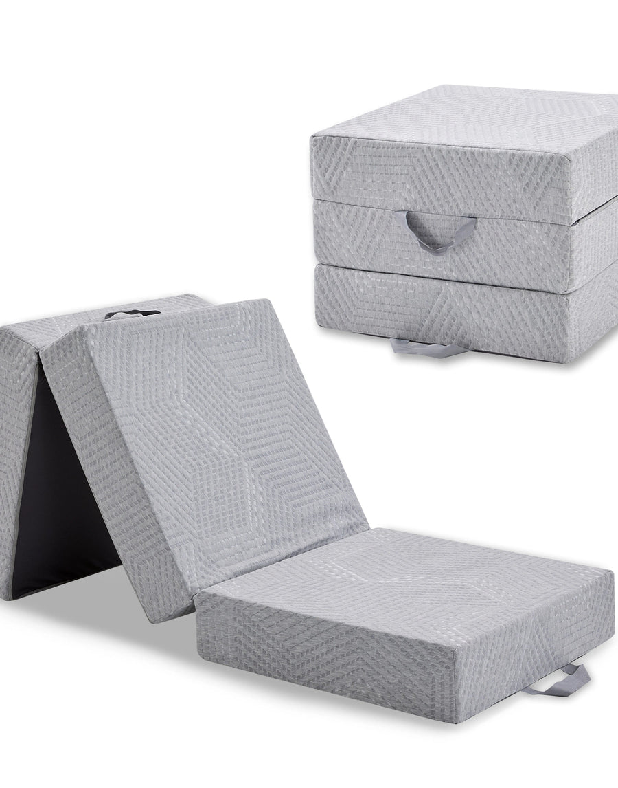 EGOHOME Klappmatratze H3 mit Gel-Viscoschaum, 15cm Höhe