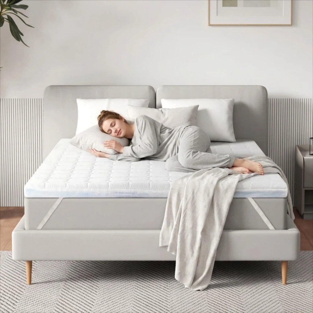 EGOHOME Matratzen Topper 7cm Höhe | 7 Zonen ergonomisch Matratzentopper | Öko-TEX Zertifiziert
